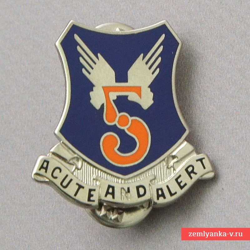 Знак 5-го авиационного полка Армии США
