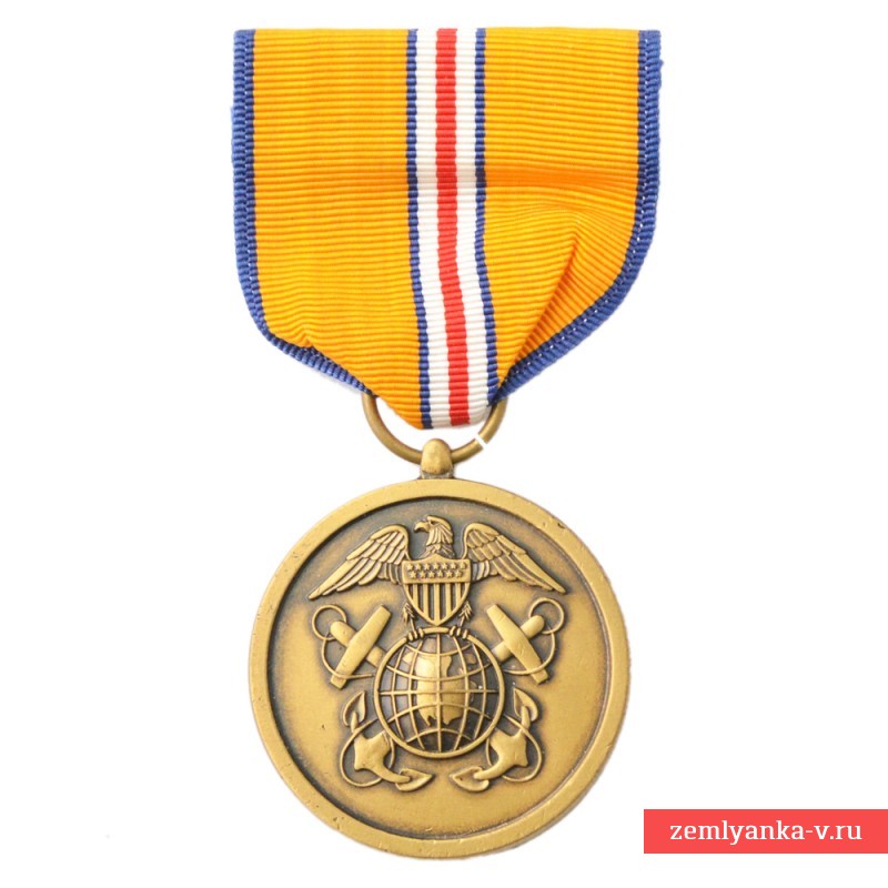 Медаль Береговой и Геодезической службы США «За службу в Тихоокеанской военной зоне»