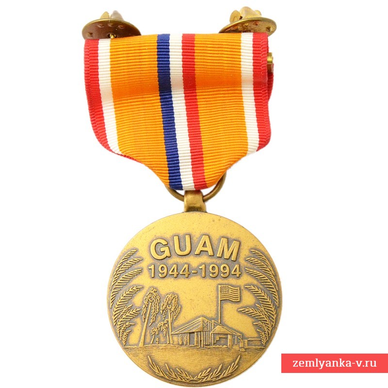 Медаль в память 50-летия окончания военной кампании 1944 года на Гуаме