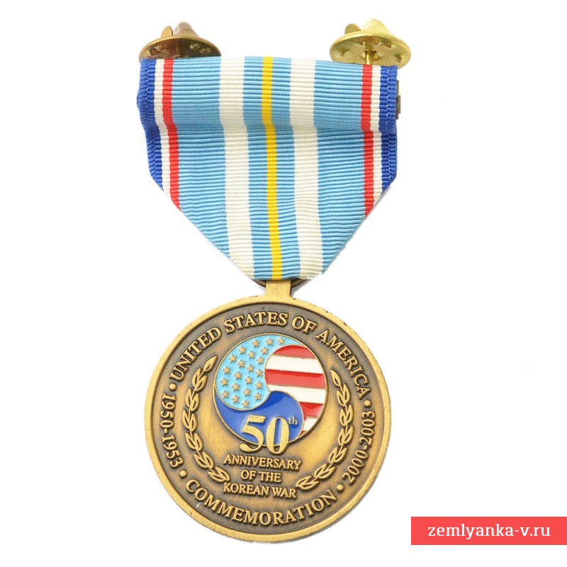 Медаль в память 50-летия Корейской войны 1950-53 гг