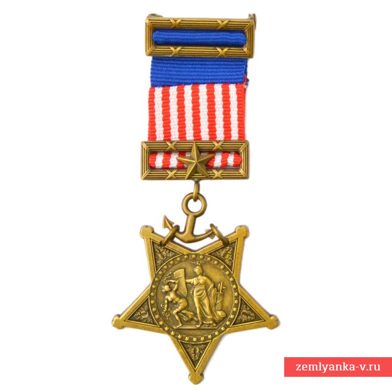 Медаль Почета Флота США периода 1862-1912 гг, копия