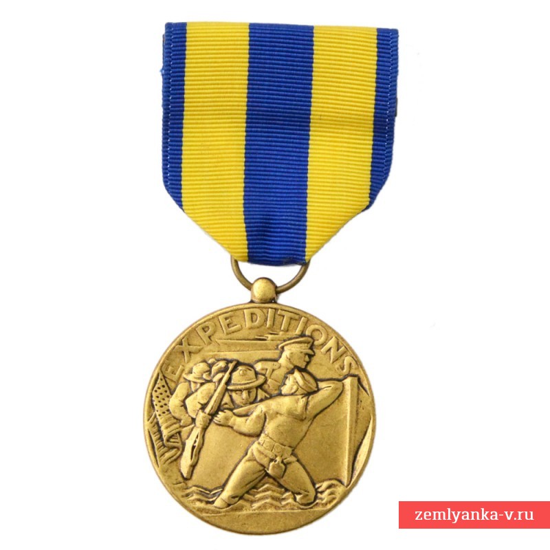 Экспедиционная медаль ВМФ США образца 1874 года