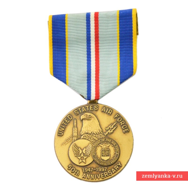 Памятная медаль в честь 50-летия ВВС США