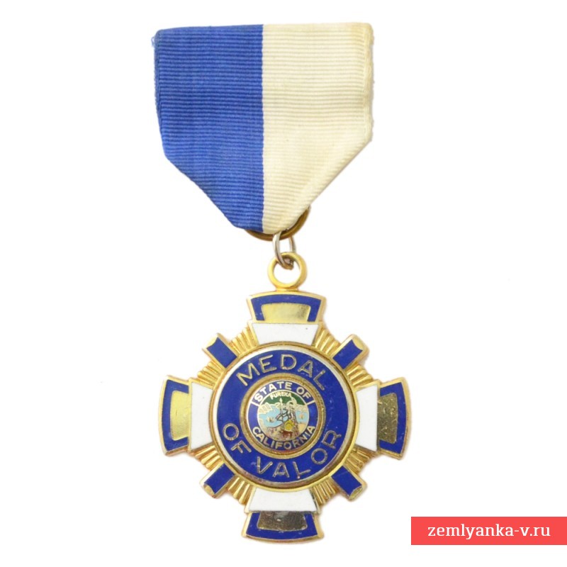 Медаль Национальной гвардии штата Калифорния За доблесть