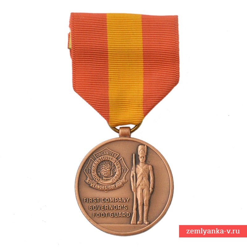 Медаль Национальной гвардии губернатора штата Коннектикут за 5 лет выслуги