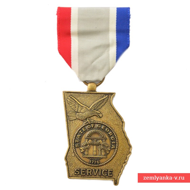 Медаль Национальной гвардии штата Джорджия за честную и добросовестную службу
