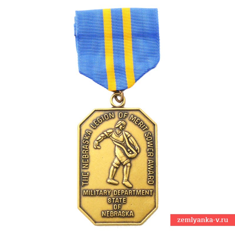 Медаль Национальной гвардии штата Небраска за заслуги
