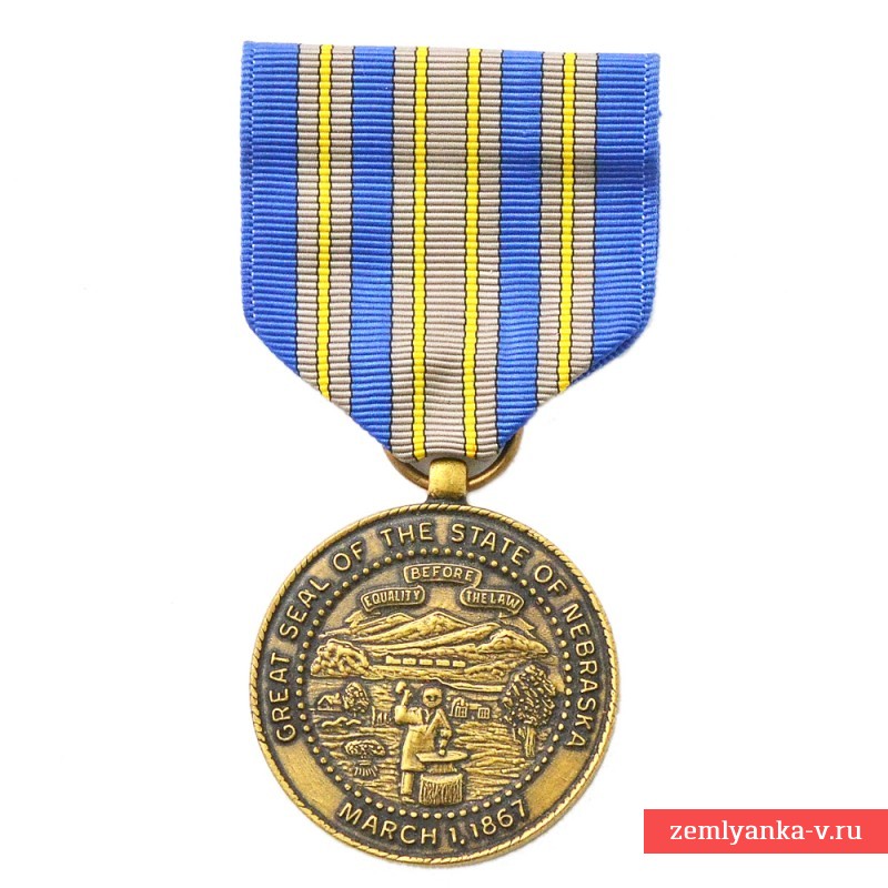 Медаль Национальной гвардии штата Небраска за службу в экстренных ситуациях, США