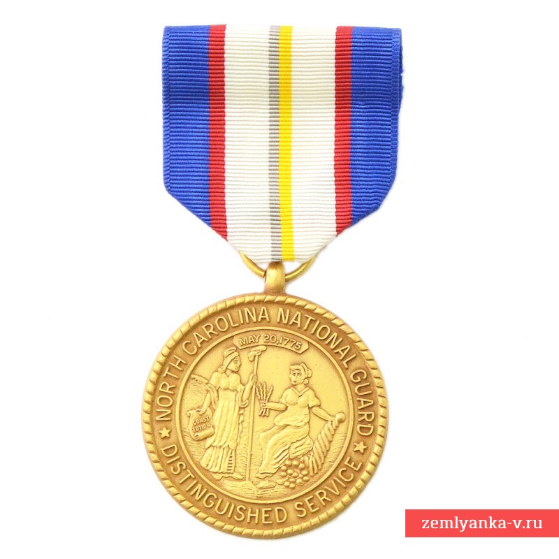 Медаль Национальной гвардии штата Северная Каролина за выдающуюся службу