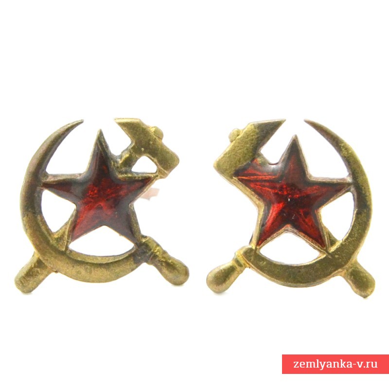 Петличные знаки интендантской службы РККА образца 1942 года