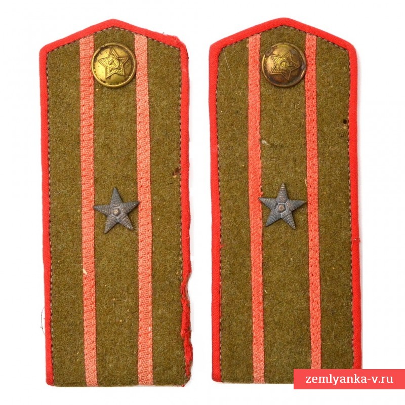 Погоны полевые майора артиллерии или АБТВ РККА образца 1943 года