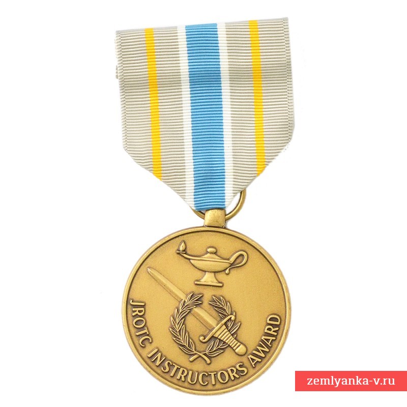 Бронзовая медаль инструктора Учебного корпуса младших офицеров запаса США