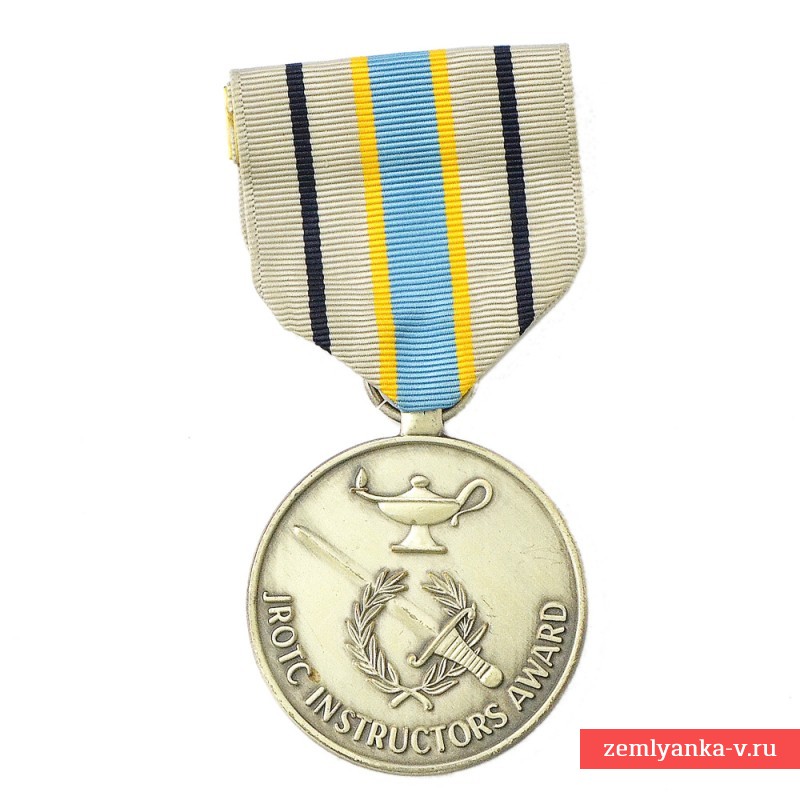 Серебряная медаль инструктора Учебного корпуса младших офицеров запаса США