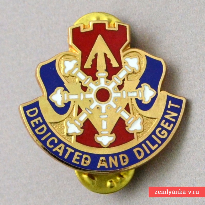 Знак инженерного батальона №111 Армии США