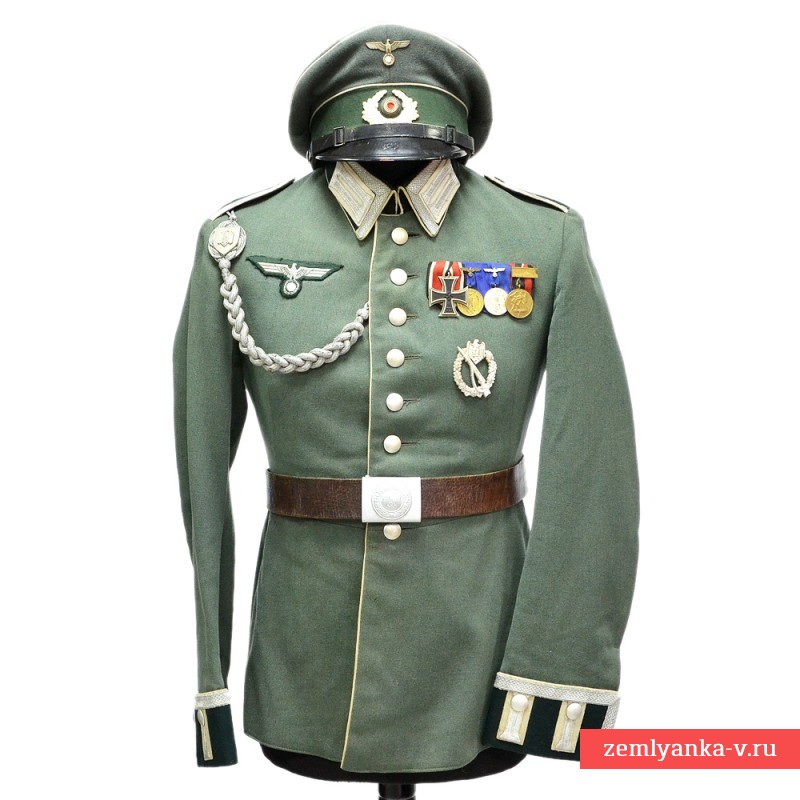 Парадный китель («ваффенрок») унтер-офицера 78-го пехотного полка Вермахта