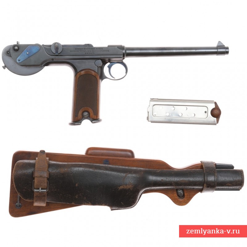 ММГ пистолета системы Борхарда образца 1893 года