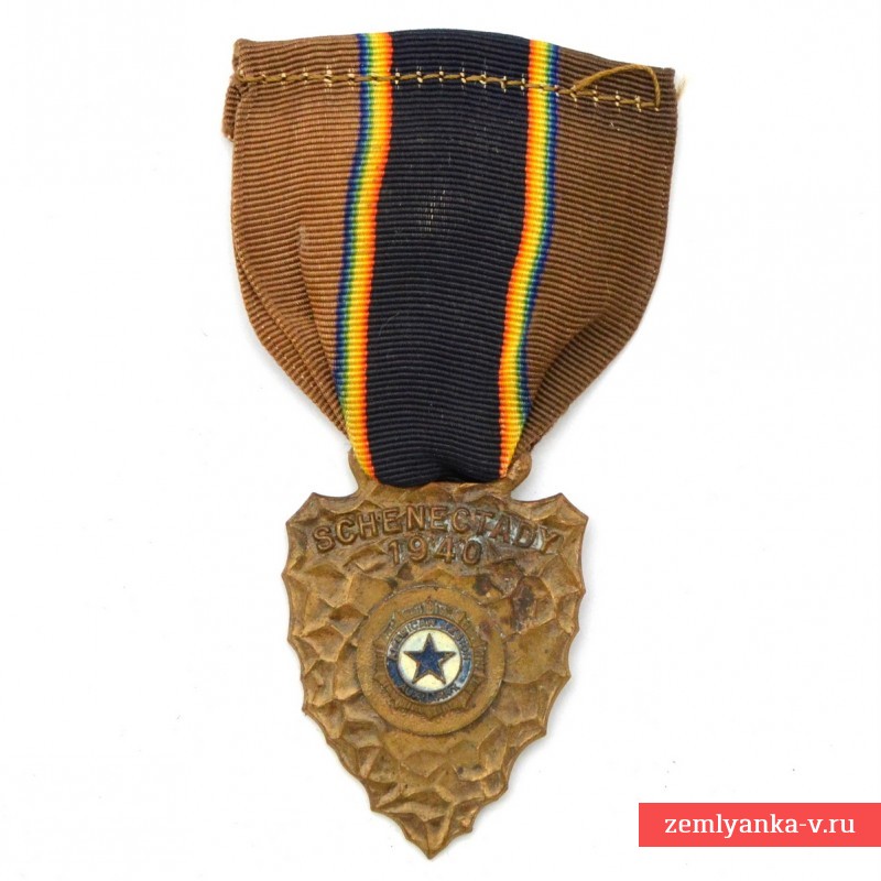 Медаль съезда Американского легиона(Вспомогательный корпус) в Шенектади, ш. Нью-Йорк, 1940 г.