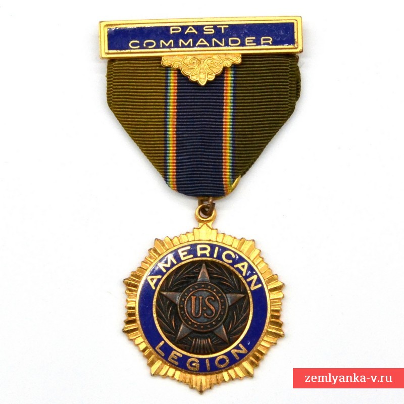 Должностная медаль бывшего командира Американского легиона