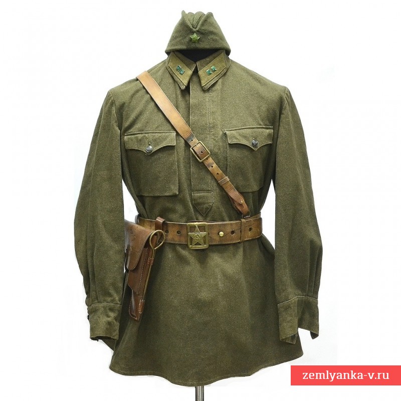 Гимнастерка лейтенанта РККА образца 1941 года
