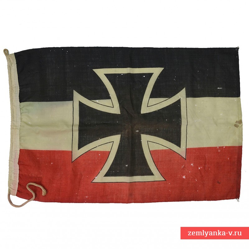 Носовой флаг военного корабля Кайзермарине