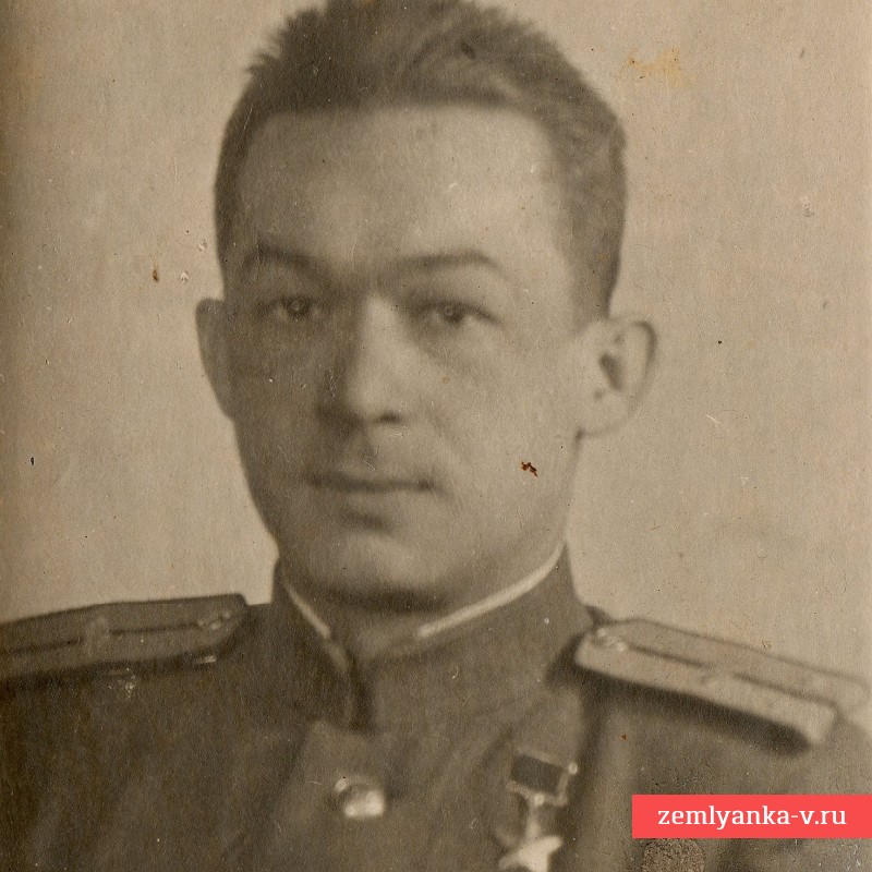Фото Героя Советского союза Ранжева П.К. с собственноручным посвящением.