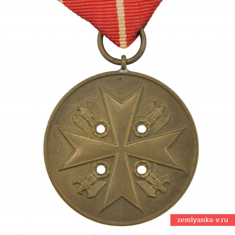 Медаль ордена Германского орла в бронзе. Блок-шрифт.