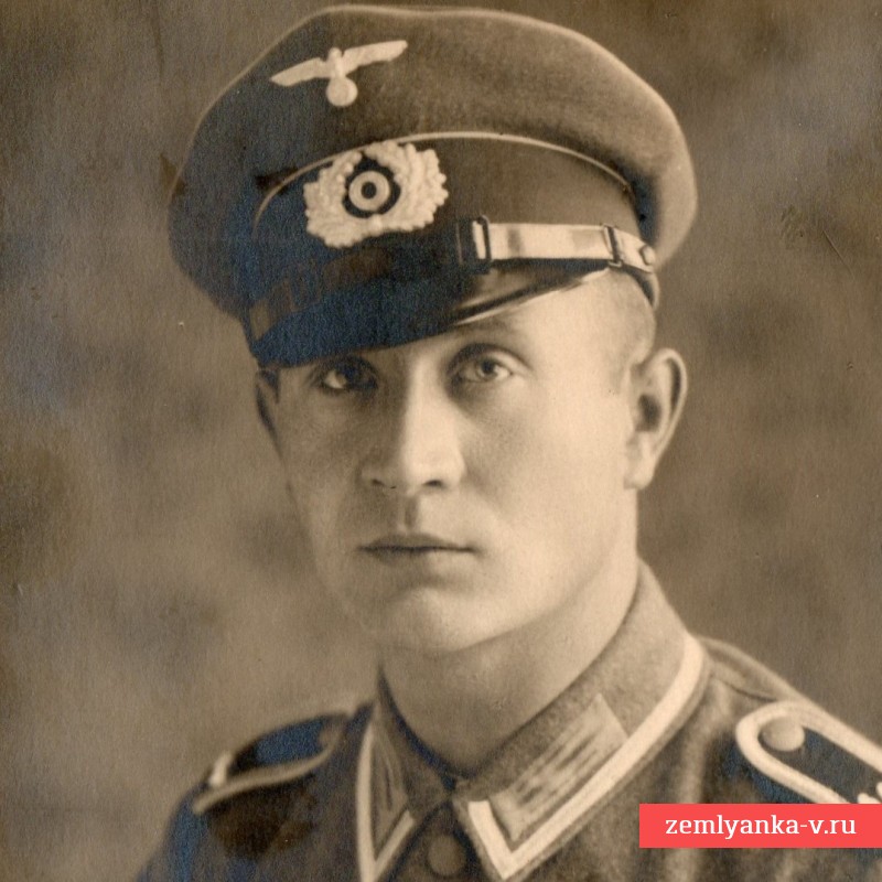 Фото унтер-офицера 69-го пехотного полка Вермахта с Железным крестом 1 класса