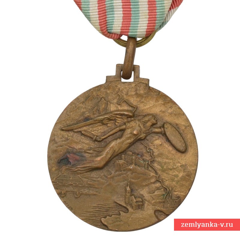 Медаль 2 армии за войну против Югославии, Италия