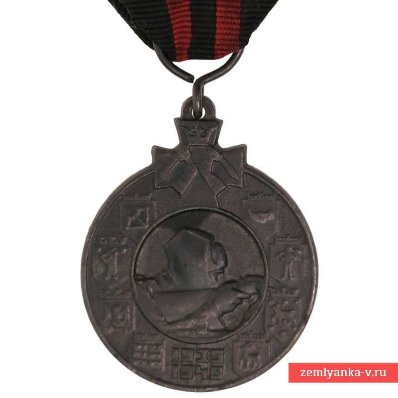 Финская медаль за войну 1939-1940 гг с планкой «Kotijoukot»
