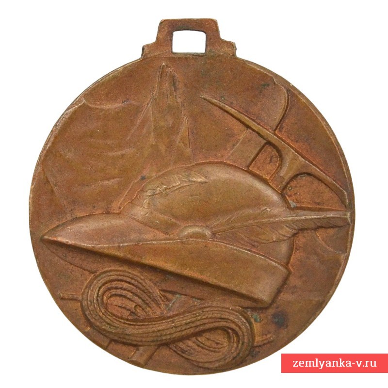 Медаль 6-ой альпийской дивизии «Гриф», Италия