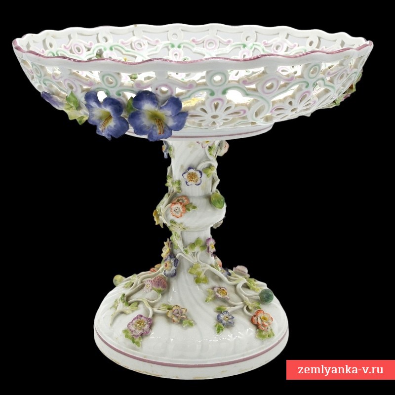 Ваза – фруктовница фарфоровая, Meissen