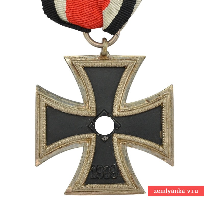 Железный крест 2 класса образца 1939 года, тип «круглая 3» Deschler