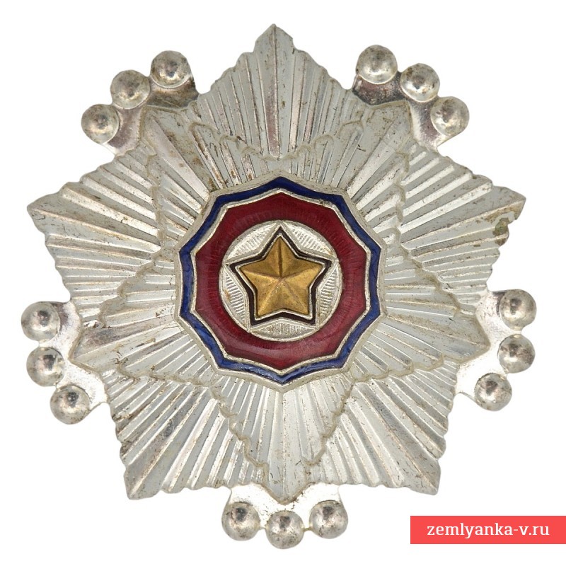 Орден государственного флага 3 ст. образца 1948 года, КНДР
