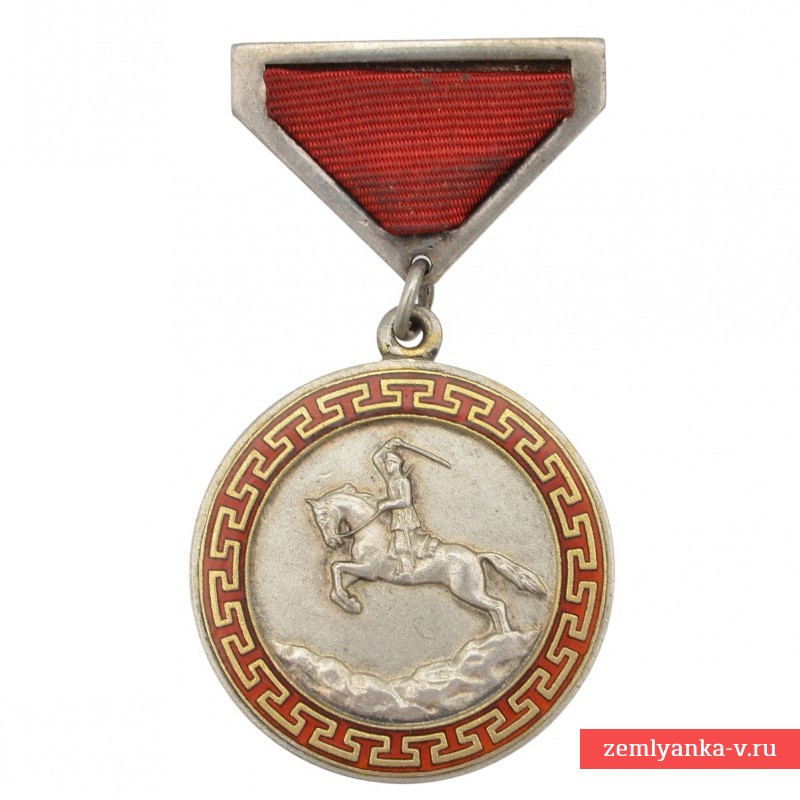 Монгольская медаль за боевые заслуги №16706, 4 тип