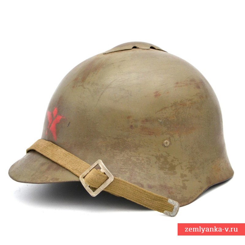 Стальной шлем СШ-36, т.н. «халхинголка»