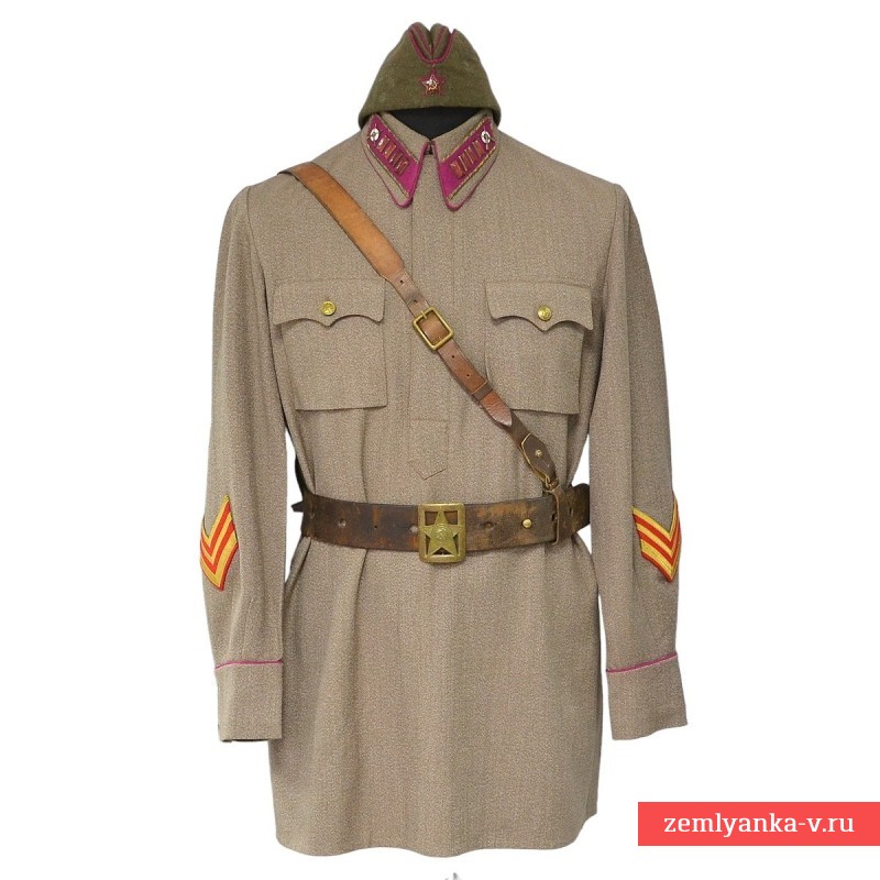 Коверкотовая гимнастерка полковника пехоты РККА образца 1935 года