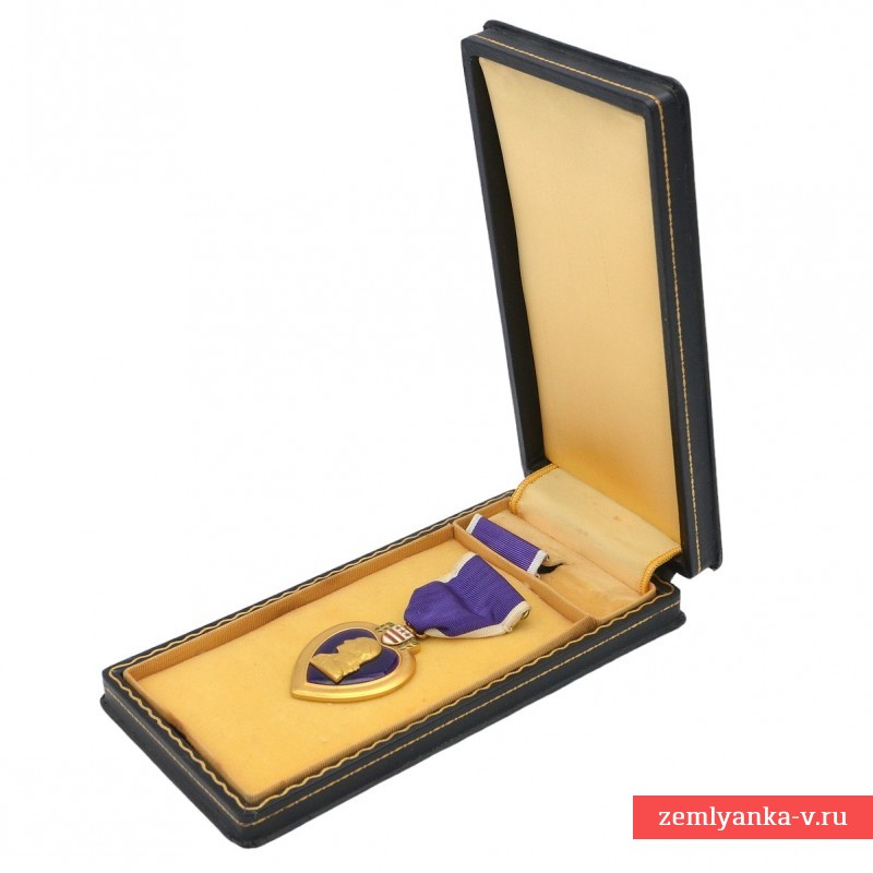 Медаль «Пурпурное сердце» в футляре