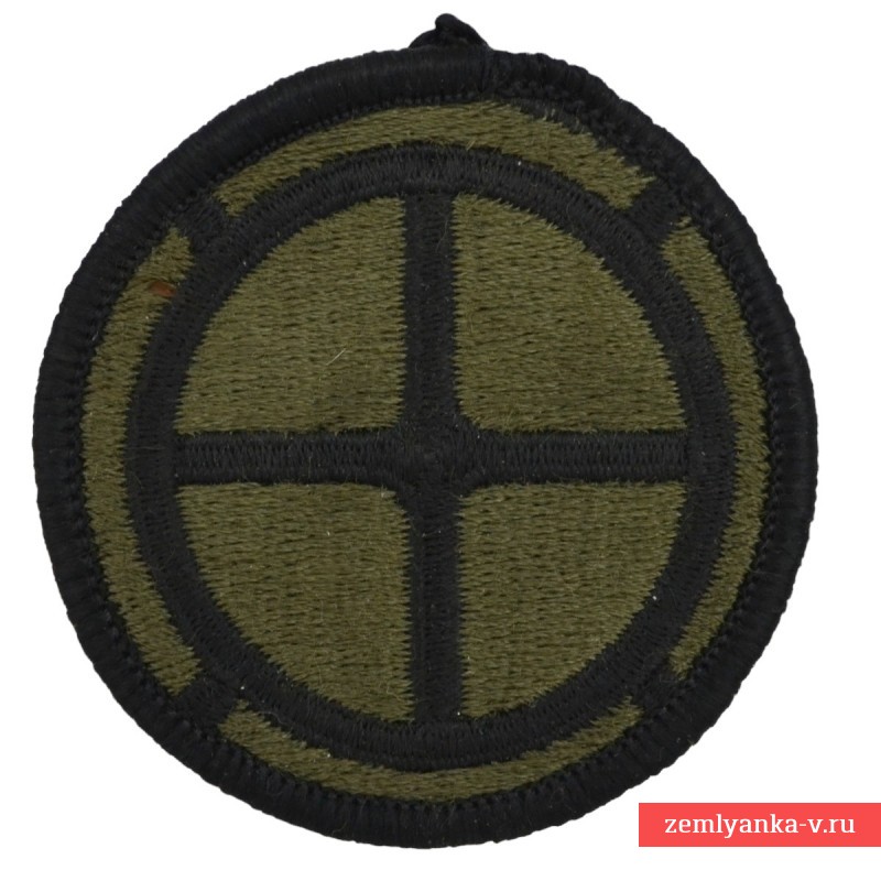 Нашивка на рукав полевой формы 35-ой пехотной бригады британской армии 