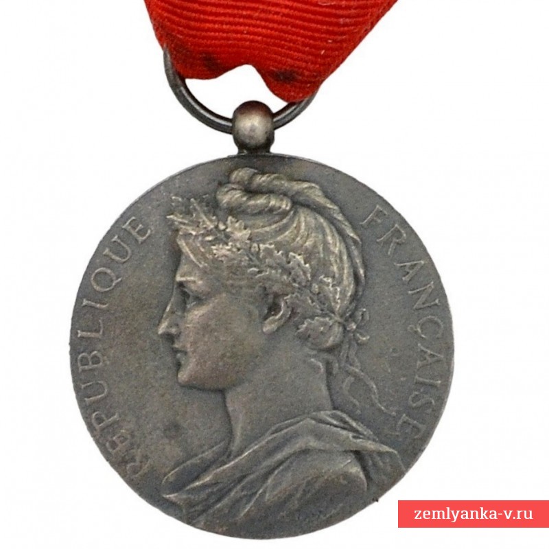Французская Почетная медаль Министерства торговли и промышленности 2 ст. образца 1886 года