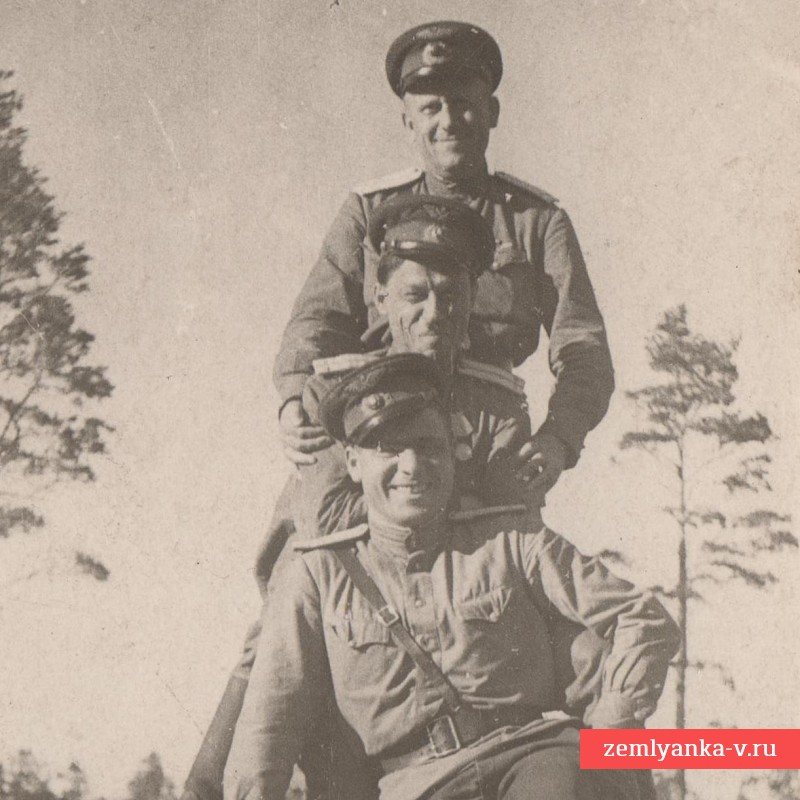 Фото офицеров ВВС РККА, 1943 г.