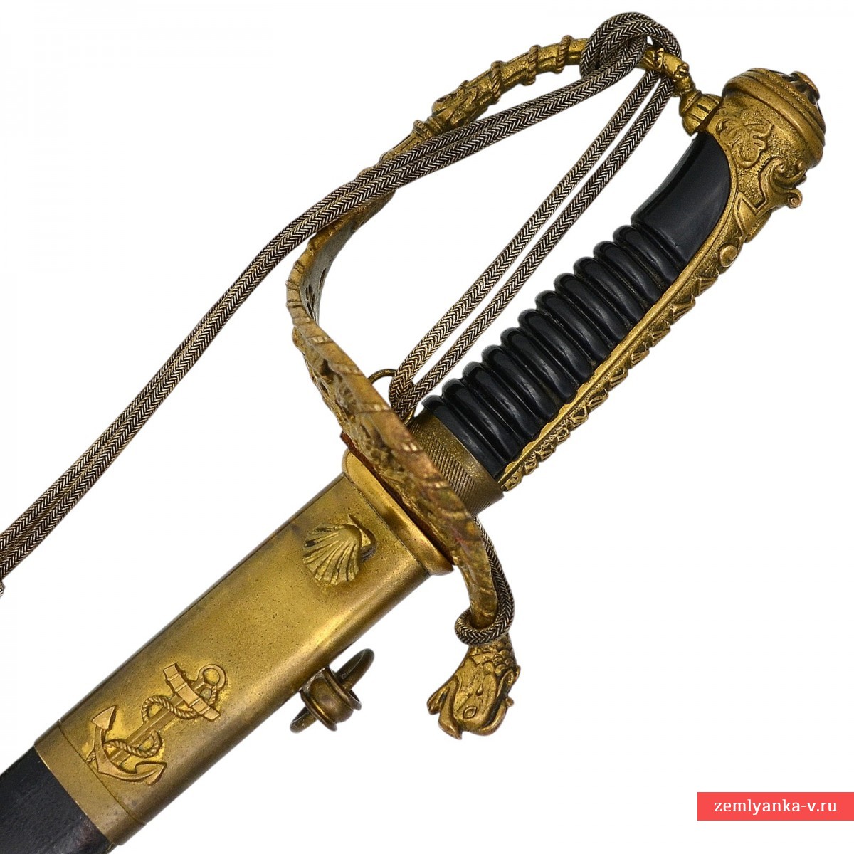 Сабля французская морская офицерская образца 1837 года