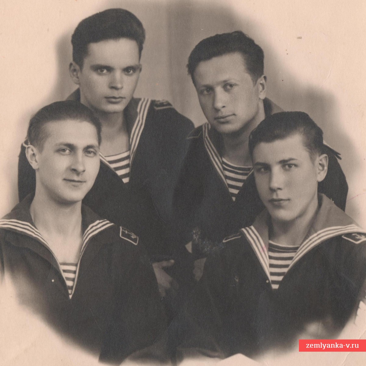 Фото курсантов ВВМОЛКУ им. Фрунзе, 1948 г.