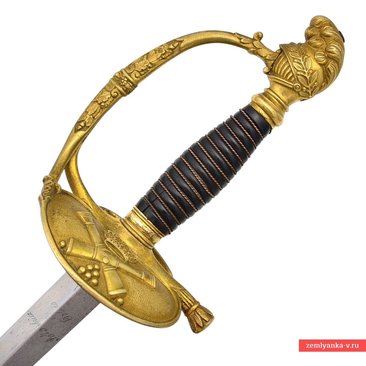 Испания. Шпага кадета Королевской академии артиллерии в Сеговии образца 1764 года