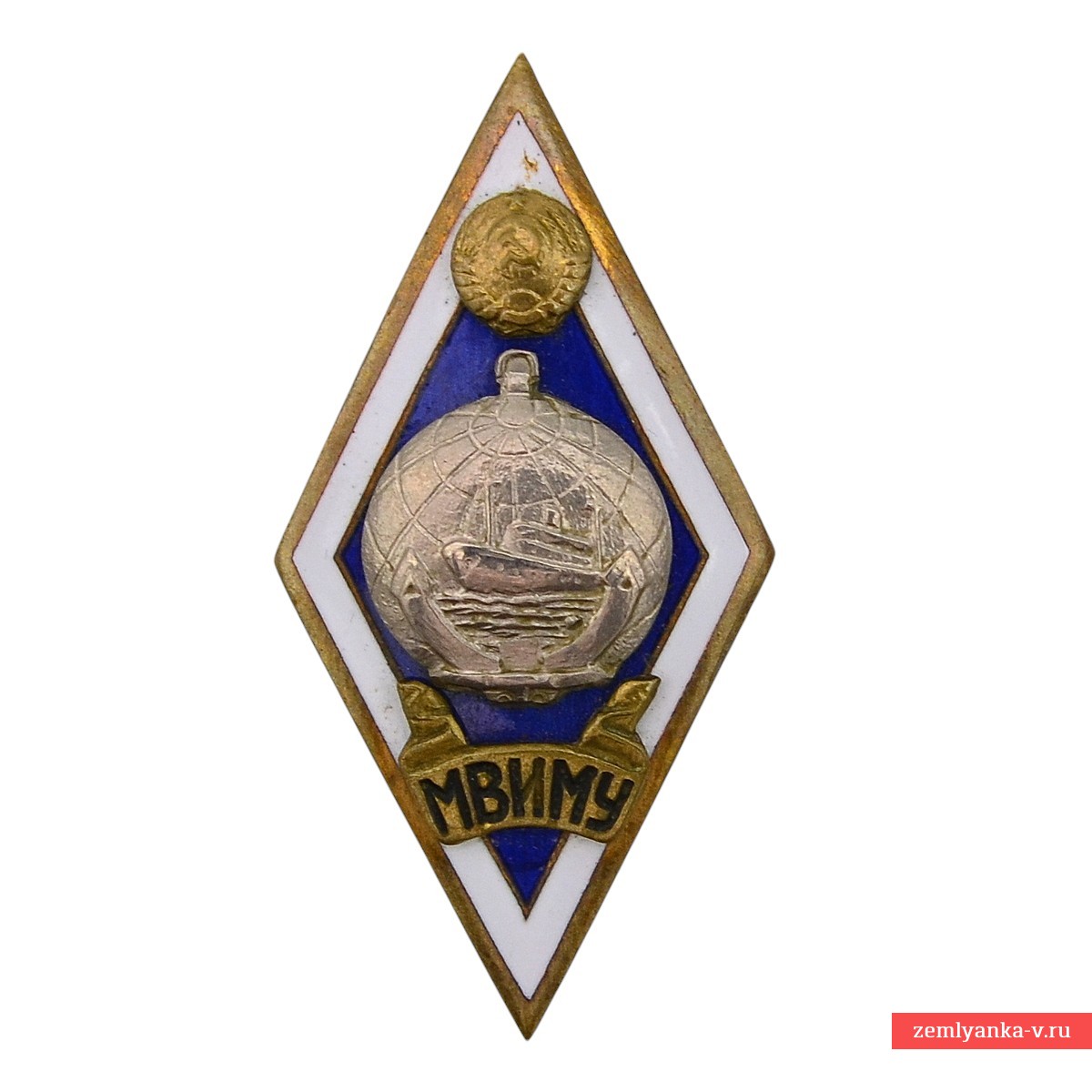 Ромб (нагрудный знак) выпускника МВИМУ