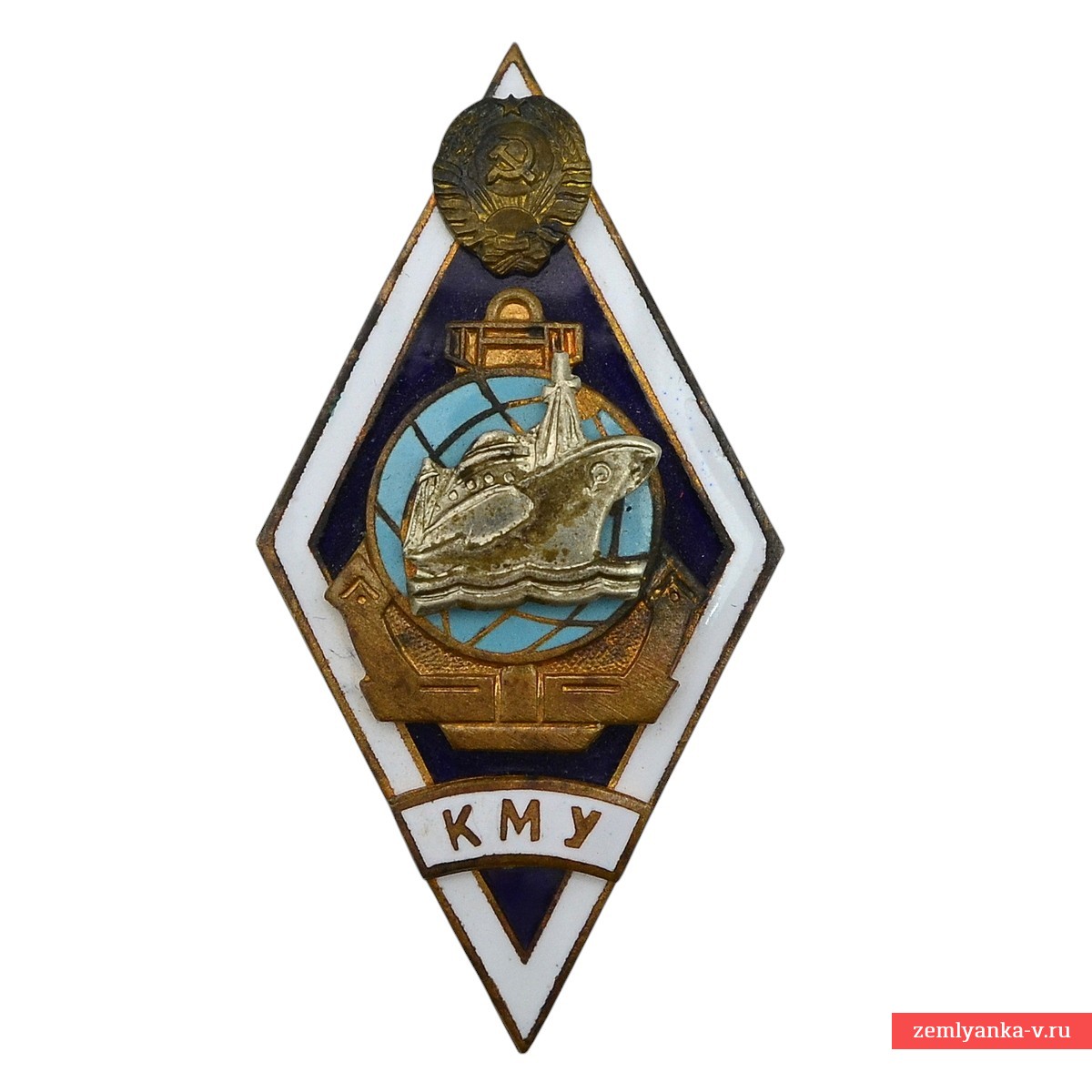 Ромб (нагрудный знак) выпускника КМУ