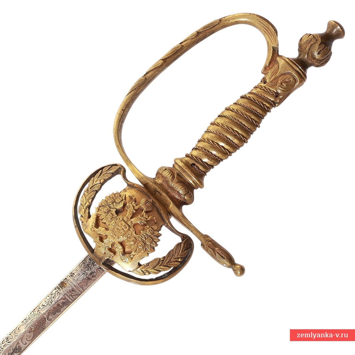 Русская шпага гражданских чиновников образца 1855 года