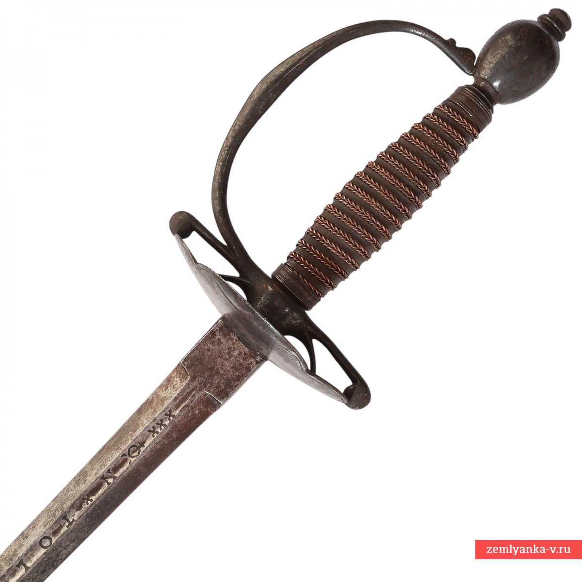 Шпага испанская дворянская камзольная, XVIII в.
