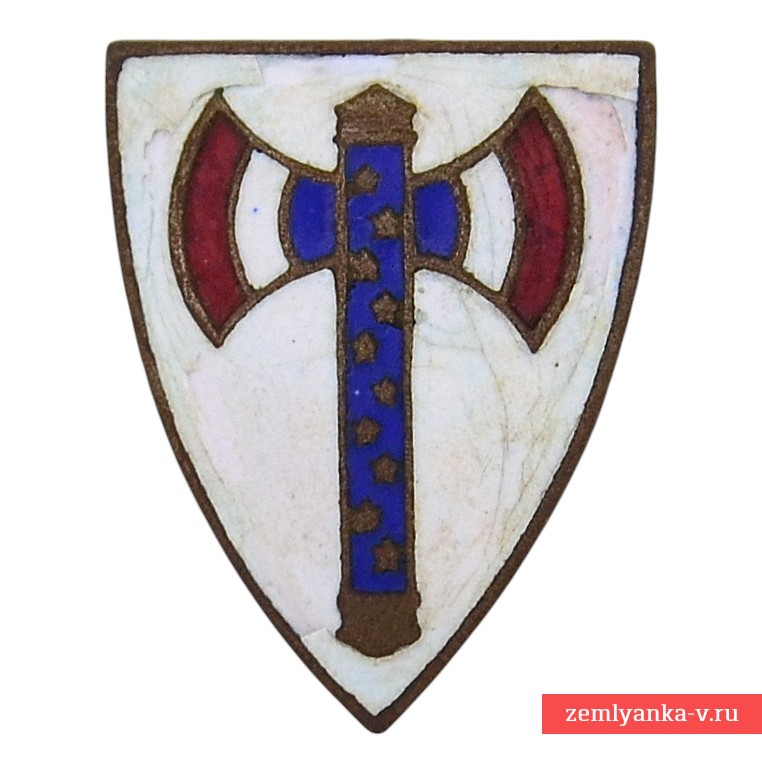 Членский знак вишистской партии Петена, Франция. Петличное крепление.
