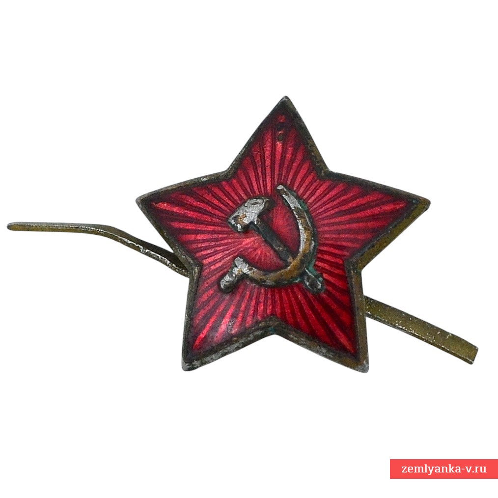 Звезда на пилотку СА образца 1955 года