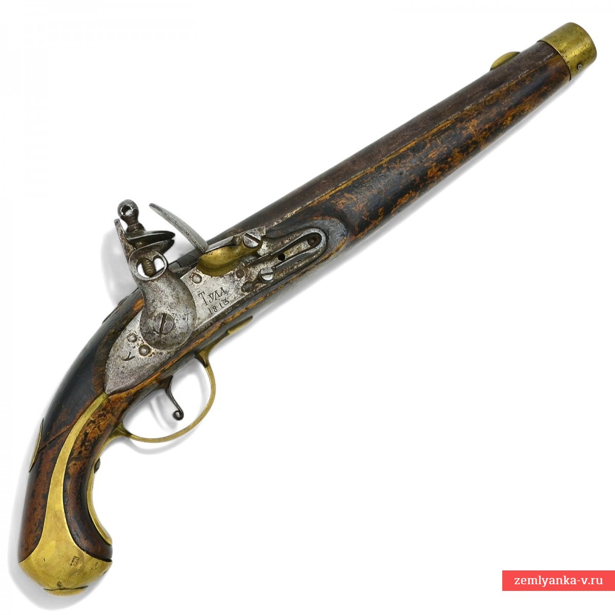 Пистолет русский солдатский кавалерийский обр. 1809 года, 1813 г.